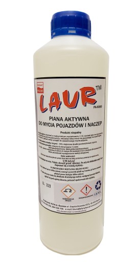 PIANA AKTYWNA do mycia pojazdów i naczep 1L LAUR