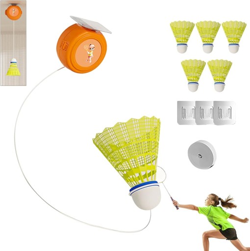 Automatic Rebound Badminton Trainer
