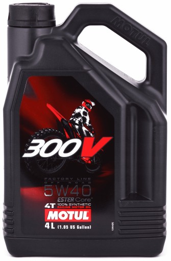 Olej silnikowy Motul 300V Off Road 4 l 5W-40