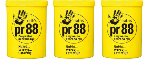 Rath's pr88 niewidzialna rękawiczka 1000ml 3 szt.