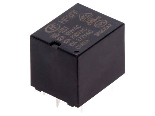 HF3FF/005-1ZST Przekaźnik SPDT 5VDC 10A 10A/28VDC