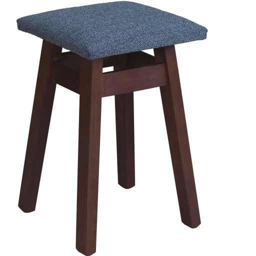 TABORET TAPICEROWANY KUCHENNY SOSNOWY ORZECH