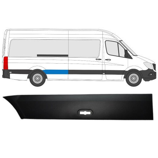 Listwa przed kołem Sprinter Crafter 2005-