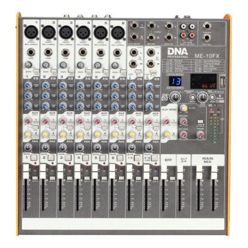 DNA ME-16FX mikser audio 16 kanał USB Bluetooth