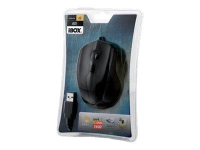 IBOX IMLAF005 MYSZ I-BOX i005 LASEROWA PRZEWODOWA USB CZARNA