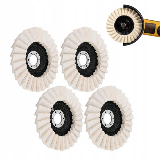 TARCZA POLERSKA FILCOWA FILC LAMELKA 125mm