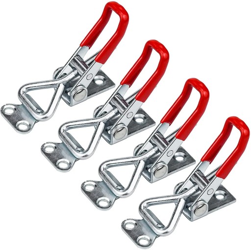 4 Pcs Toggle Clamp Latch, 100kg Adjustable Toggle Latch, Quick Release