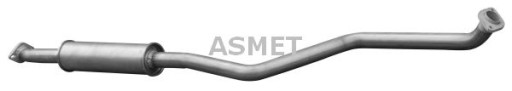Tłumik wydechowy przód Asmet ASM11.043