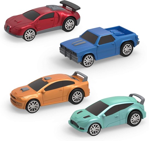 DRIVEN by Battat WH1121Z Pull-Back 4 Pack Turbocha