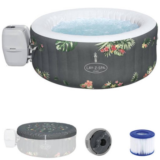 DMUCHANY BASE JACUZZI LAY-Z-SPA BESTWAY ARUBA 4 OSOBOWE 170x66cm