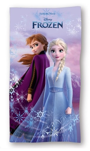 Ręcznik plażowy dziecięcy 70x140 Frozen Kraina Lodu