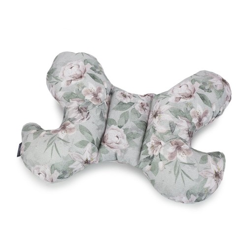 MAKASZKA Poduszka Motylek VINTAGE FLOWERS bambus