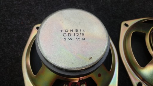 Głośnik GD 12/5 5W 15 OHM Unitra Tonsil