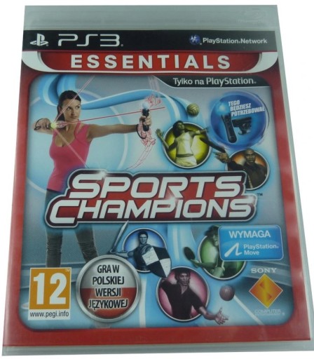 SPORTS CHAMPIONS PS3 |PL| MOVE PS3