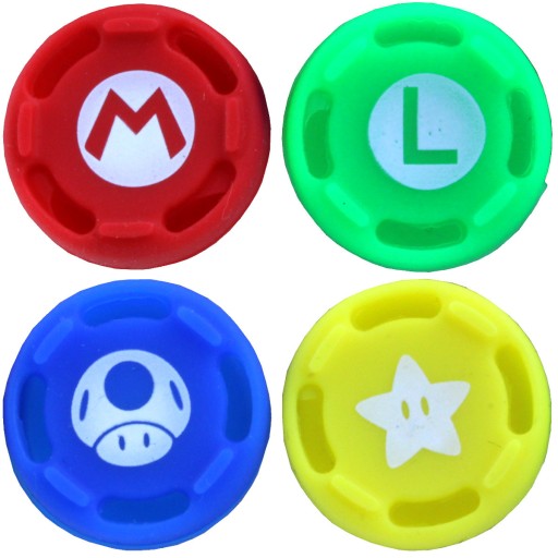 MARIO LUIGI ANALOGI NAKŁADKI GUMKI NINTENDO SWITCH