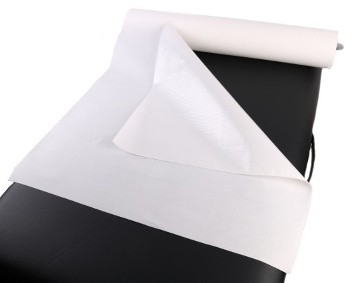 Prześcieradło jednorazowe PODFOLIOWANE 1 warstwa papieru 1 folii 60 cm 50 m