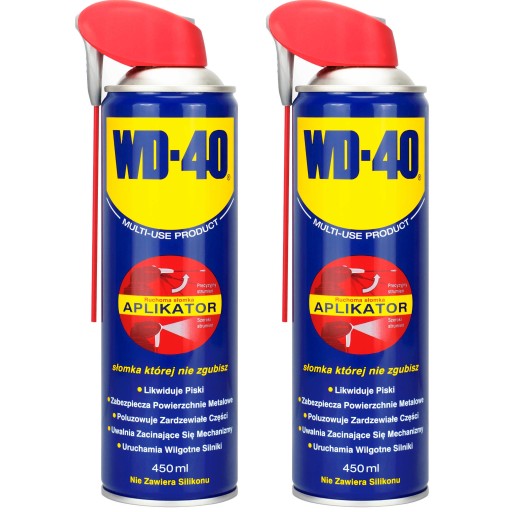 WD-40 PREPARAT WIELOFUNKCYJNY Z APLIKATOREM 450ML