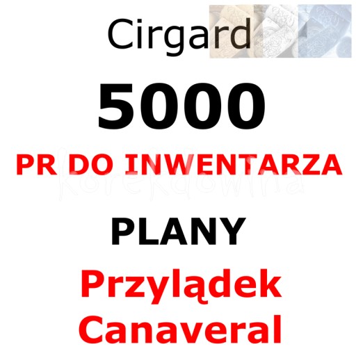 C 5000PR + PLANY PRZYLĄDEK CANAVERAL Cirgard FOE FORGE OF EMPIRES