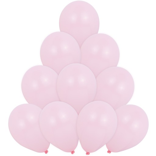 Balony Mini Baloniki Urodzinowe Małe Różowe 10szt