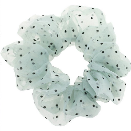 GUMKA DO WŁOSÓW FROTKA APASZKA SCRUNCHIE KROPKI