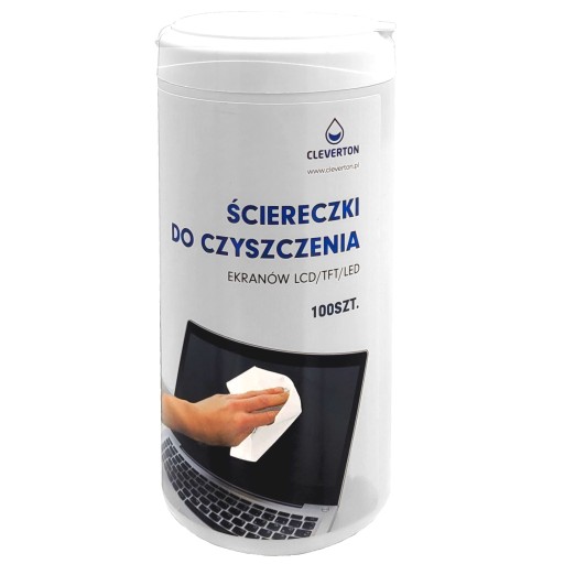ŚCIERECZKI DO CZYSZCZENIA EKRANU MONITORA LAPTOPA