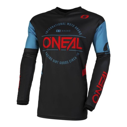 Czarno-niebieska bluza na rower enduro ONEAL DH L