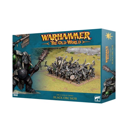 WARHAMMER - THE OLD WORLD ORC & GOBLIN TRIBES: BLACK ORC MOB
