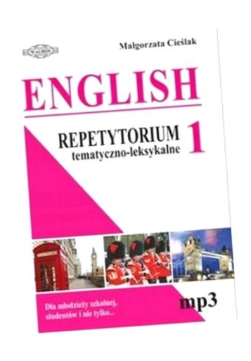 ENGLISH. REPETYTORIUM 1 TEM-LEKS.+ MP3 WAGROS MALGORZATA CIEŚLAK