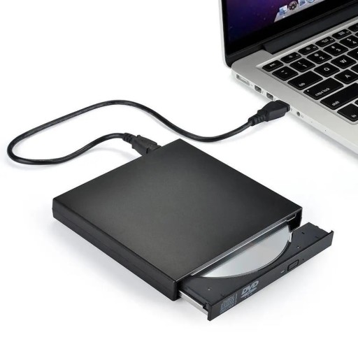 NAPĘD CD-R/DVD-ROM/RW ZEWNĘTRZNY USB NAGRYWARKA CD PRZENOŚNY ODTWARZACZ