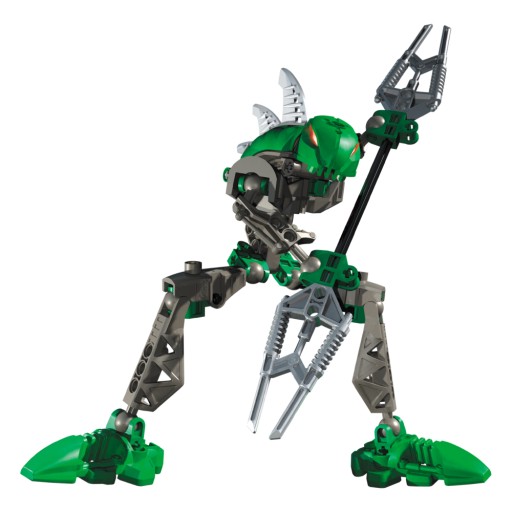 Klocki LEGO Bionicle 8589 Rahkshi Lerahk Używane Robot Zestaw Kompletny