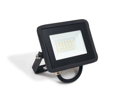 NAŚWIETLACZ LED 20W CZARNY BEZ CR 6000K
