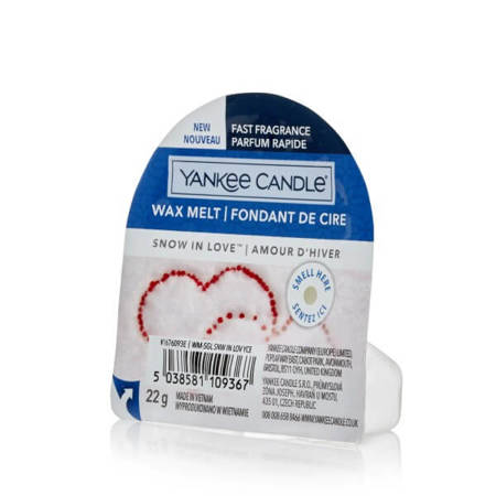 YANKEE CANDLE wosk SNOW IN LOVE ŚWIĘTA