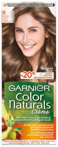 GARNIER COLOR NATURALS 6 FARBA CIEMNY BLOND