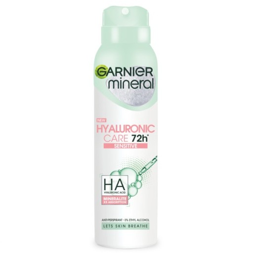 GARNIER Mineral Hyaluronic Care antyperspirant dezodorant spray 150ml