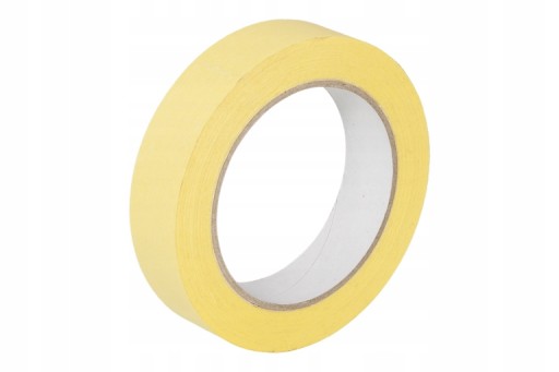 TAŚMA MALARSKA MASKUJĄCA PAPIEROWA ŻÓŁTA 19mm/50m