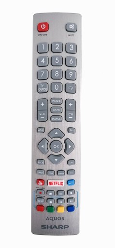 PILOT SHARP AQUOS ORYGINAŁ PODCZERWIEŃ SMART TV