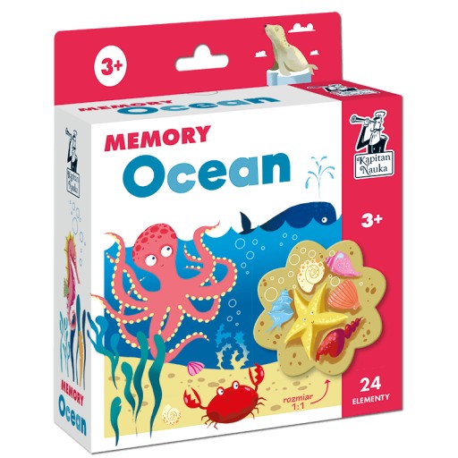 Kapitan Nauka: gra memory – ocean 821596