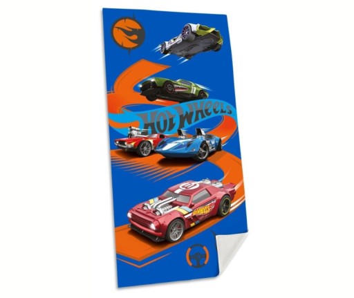 Ręcznik Kąpielowy Plażowy HOT WHEELS 70x140