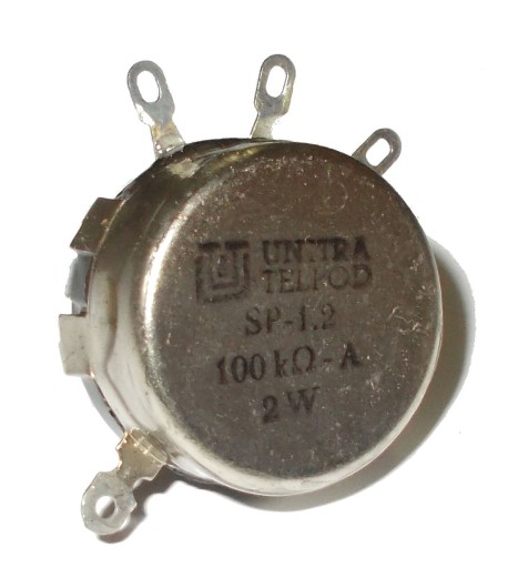 POTENCJOMETR TELPOD SP-1.2 _ 100k A 2W oś 20mm