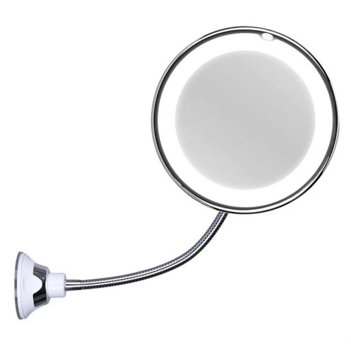 Rotation 10X LED Makeup Night Light Foldable Magnifying Tool Vanity