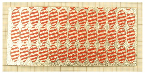 FOLIA HOLOGRAFICZNA Z NADRUKIEM DO PRODUCJI BŁYSTEK WTP-No.701 15x7cm F28