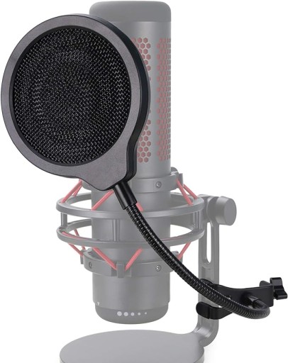 YOUSHARES osłona do mikrofonu HyperX QuadCast z uchwytem stabilizującym