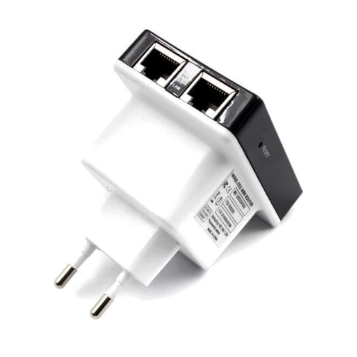 Wzmacniacz sygnału WIFI REPEATER LAN RJ-45 300Mbps Bridge Access Point AP