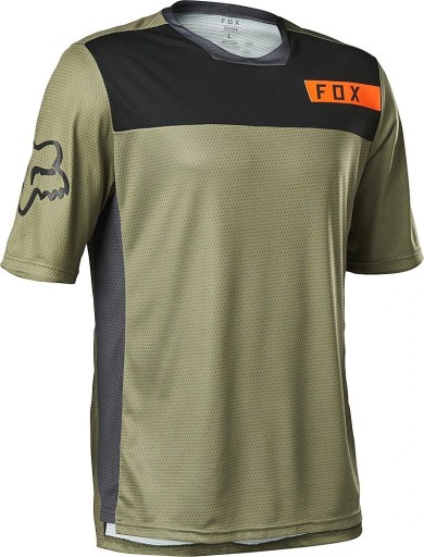 koszulka rowerowa Fox Defend Moth Jersey - Bark