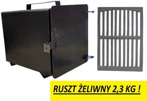 PALENISKO B.DUŻE Z REGULACJĄ WĘDZARNI RUSZT ŻELIWO