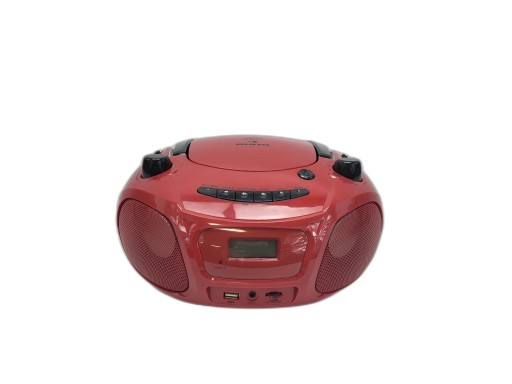 Boombox karaoke; Bluetooth, LED, mikrofon, CD/MP3