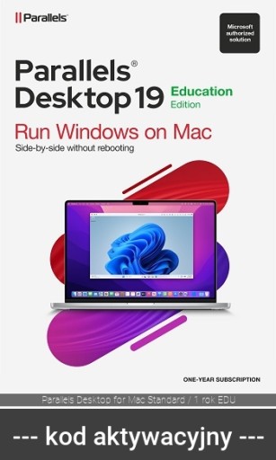 Parallels Desktop for Mac Standard / 1 rok EDU