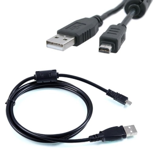 KABEL PRZEWÓD ŁADOWARKA USB DO APARATU OLYMPUS CB-USB5 CB-USB6