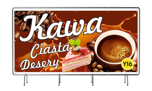 BANER REKLAMOWY 2x1m Gotowe Wzory