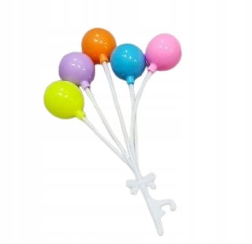 BALONY BALONIKI MINI OZDOBA DEKORACJA NA TORT - TOPPER